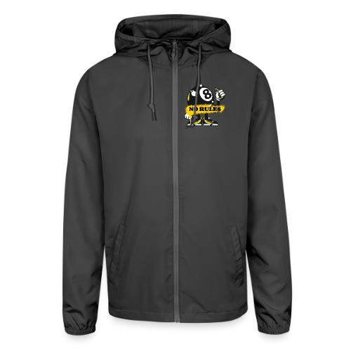 No Rules 8 Ball - Unisex Lightweight Windbreaker Jacket