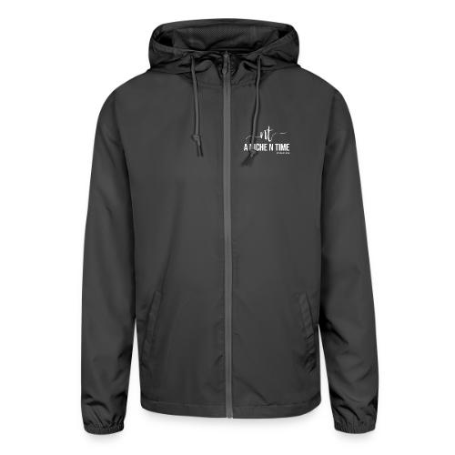 NNTPWhite Logo - Unisex Lightweight Windbreaker Jacket