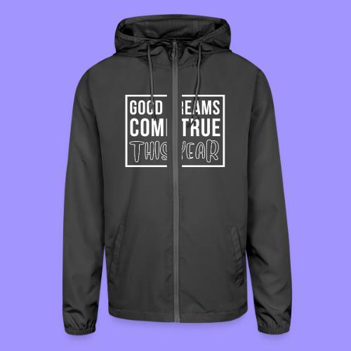 Good Dreams Come True This Year - New Year Wishes - Unisex Lightweight Windbreaker Jacket