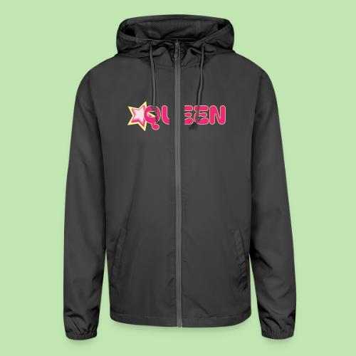 queen high resolution logo transparent 1 - Unisex Lightweight Windbreaker Jacket