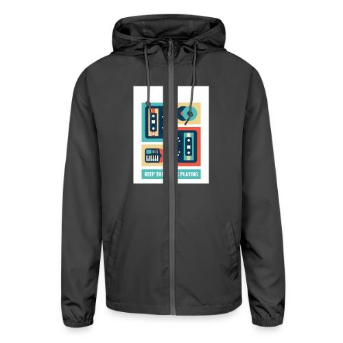 Music 2 - Unisex Lightweight Windbreaker Jacket