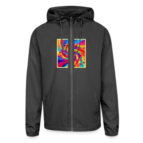 Colorful Fruit Vortex - Unisex Lightweight Windbreaker Jacket