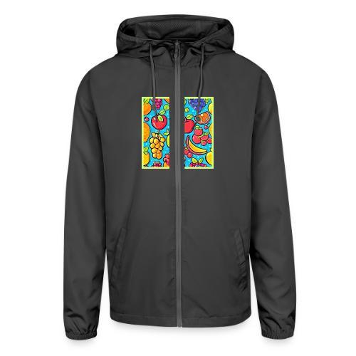 Fruitful Pattern Design - Unisex Lightweight Windbreaker Jacket