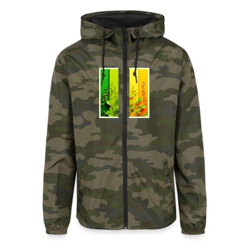 Modern Color Block Nature - Unisex Lightweight Windbreaker Jacket