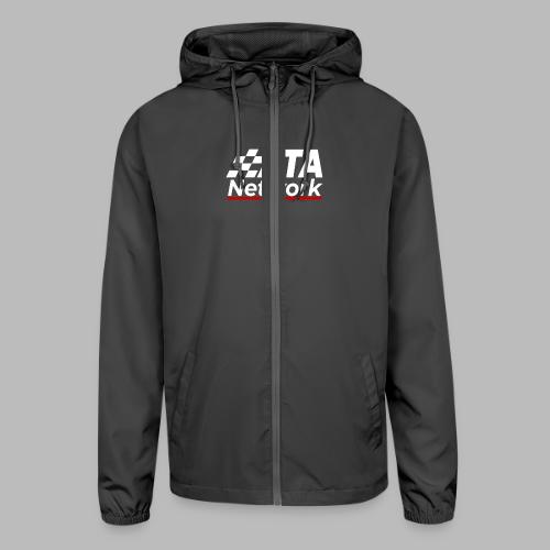 ATA Network Light Logo Vertical - Unisex Lightweight Windbreaker Jacket