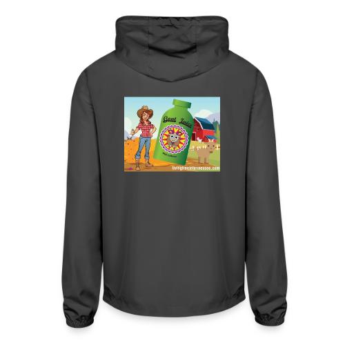 Nicole Sauce's Goat Juice - Unisex Lightweight Windbreaker Jacket
