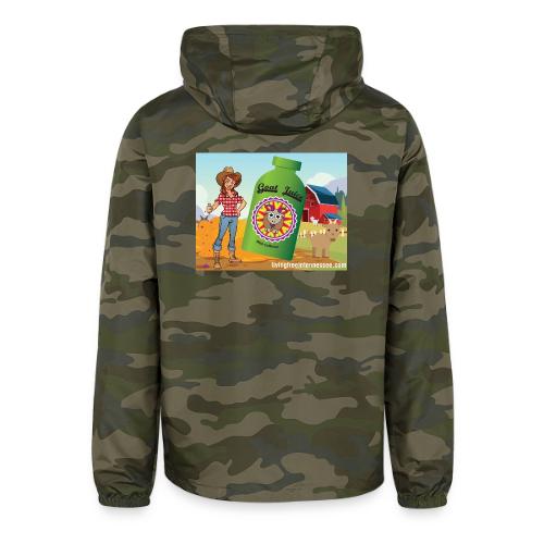 Nicole Sauce's Goat Juice - Unisex Lightweight Windbreaker Jacket