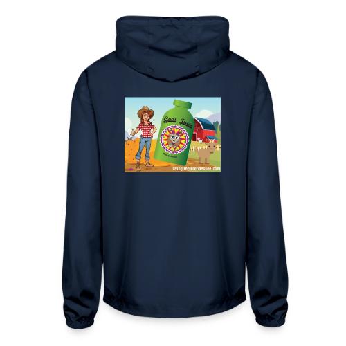 Nicole Sauce's Goat Juice - Unisex Lightweight Windbreaker Jacket
