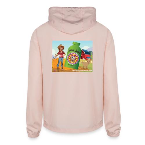 Nicole Sauce's Goat Juice - Unisex Lightweight Windbreaker Jacket