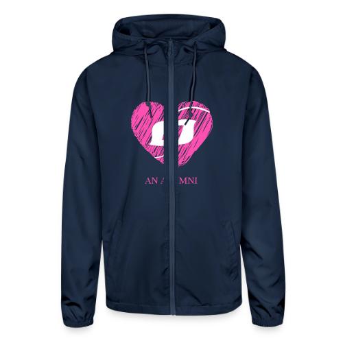 I HEART AN ALUMNI - Unisex Lightweight Windbreaker Jacket