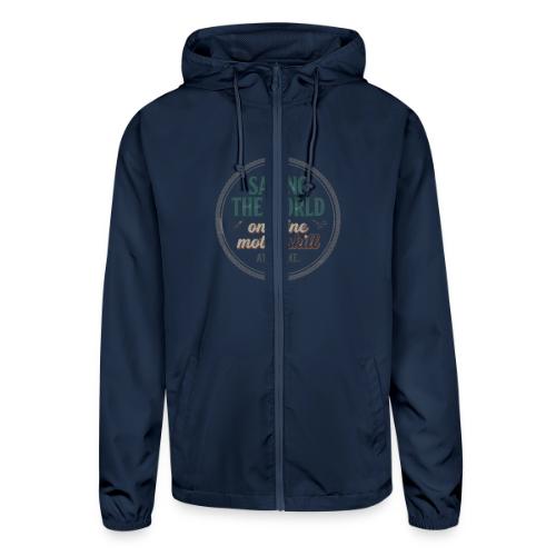Saving the World: Fine Motor Skills Hero - Unisex Lightweight Windbreaker Jacket