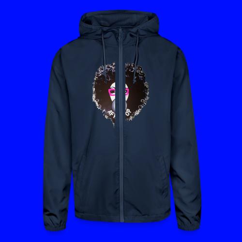 afropoppink - Unisex Lightweight Windbreaker Jacket
