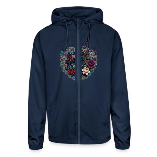 Eternal Bloom Embrace T-Shirt - Unisex Lightweight Windbreaker Jacket