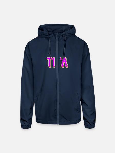 tita - Unisex Lightweight Windbreaker Jacket - navy