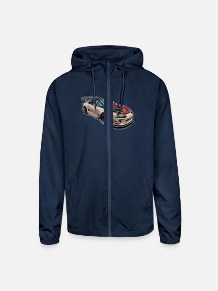 Toyota supra mk4 - Unisex Lightweight Windbreaker Jacket - navy
