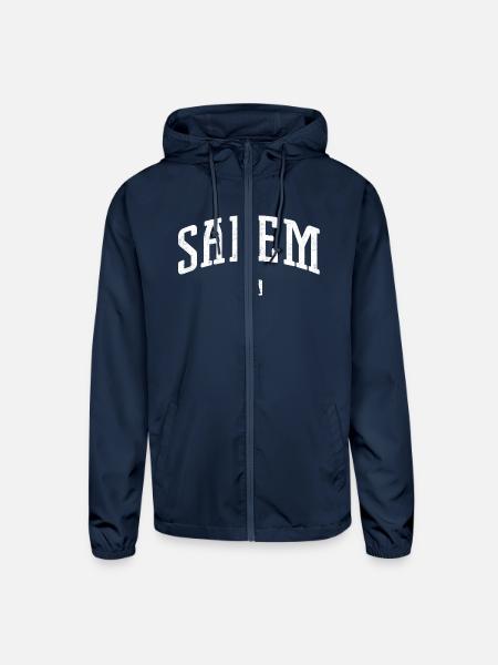 Salem Massachusetts - Unisex Lightweight Windbreaker Jacket - navy