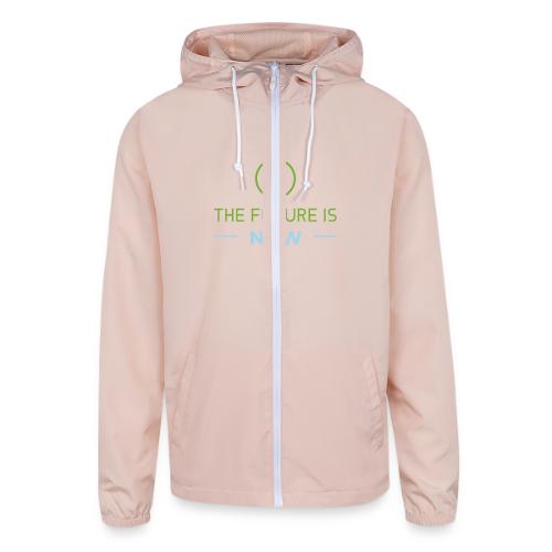 The Future is NOW - Unisex Lightweight Windbreaker Jacket