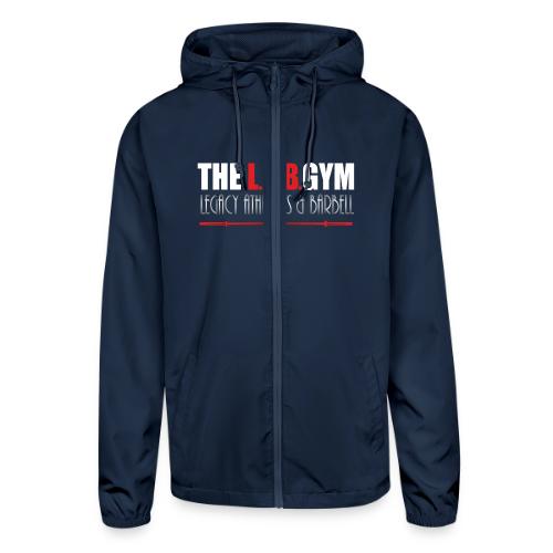 L A B Logo Standard Shirt Front - Unisex Lightweight Windbreaker Jacket