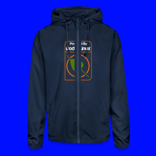 Powered by Bodhi Linux - Unisex Lightweight Windbreaker Jacket