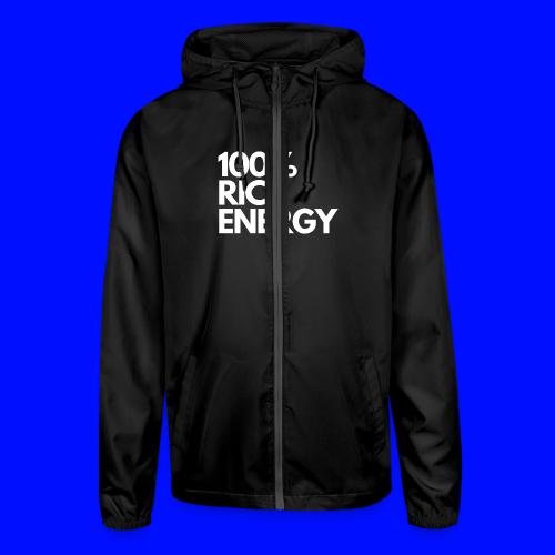 100 rich energy - Unisex Lightweight Windbreaker Jacket