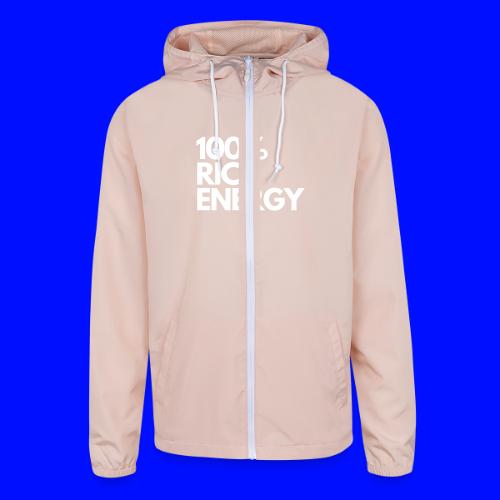 100 rich energy - Unisex Lightweight Windbreaker Jacket