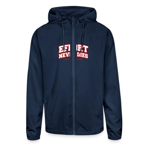 Effort Never Dies - Unisex Lightweight Windbreaker Jacket