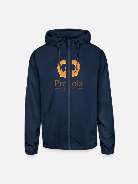 PRETZEL DAY - Unisex Lightweight Windbreaker Jacket - navy