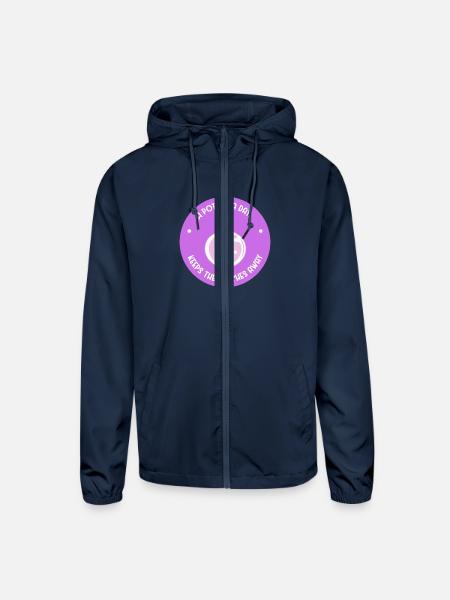 A potion a day, keeps the witches away - Unisex Lightweight Windbreaker Jacket - navy