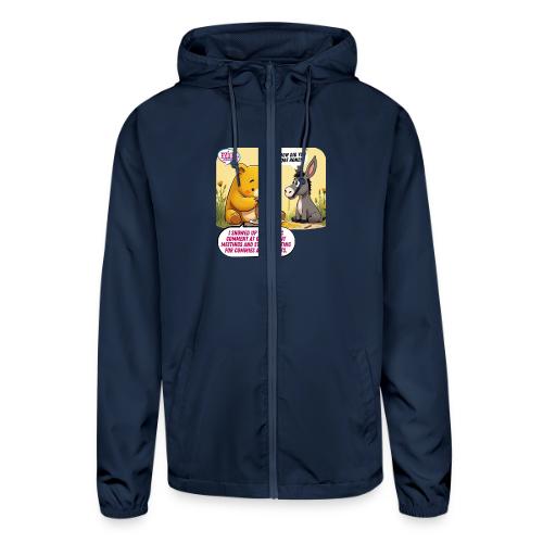 Honey Bear - Fire Tyrants - Unisex Lightweight Windbreaker Jacket