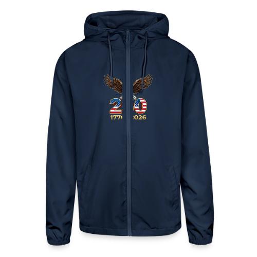 Eagle 250th Anniversary 1776-2026 - Unisex Lightweight Windbreaker Jacket