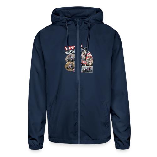 Luke Hall - Eldora Speedway FFN#1 Design 2 - Unisex Lightweight Windbreaker Jacket