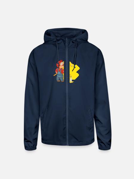 Painter - Unisex Lightweight Windbreaker Jacket - navy