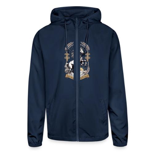 Year of the Horse Rearing T Shirt, Lunar New Year - Unisex Lightweight Windbreaker Jacket