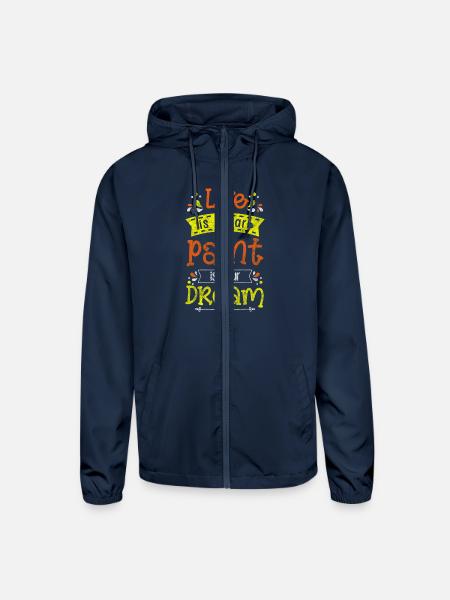 Varnisher Craftsman Roller - Unisex Lightweight Windbreaker Jacket - navy - Front