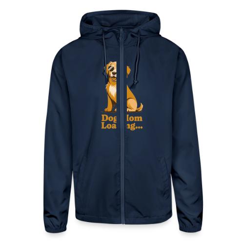 Dog Mom Loading Golden Retriever Sunglasses - Unisex Lightweight Windbreaker Jacket