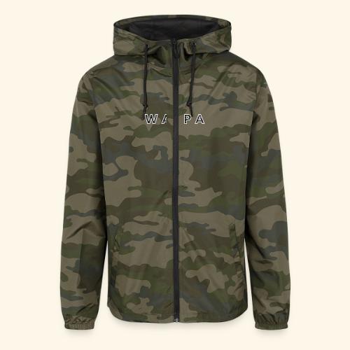 WALPA Bathymetric Contours - Unisex Lightweight Windbreaker Jacket