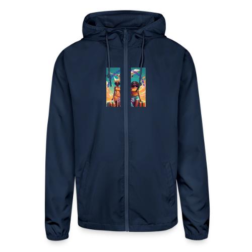 Mrs. S' Good Girlfriends Group Retreat - Unisex Lightweight Windbreaker Jacket