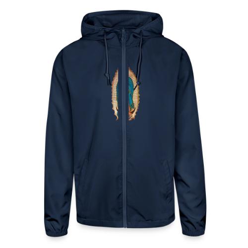 our lady of Guadalupe - Unisex Lightweight Windbreaker Jacket