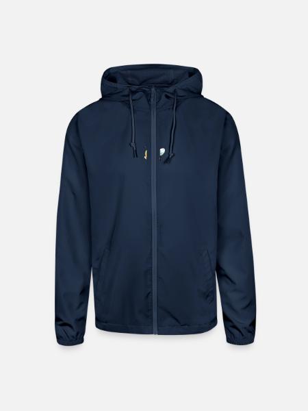 Cutie Bee - Unisex Lightweight Windbreaker Jacket - navy - Front