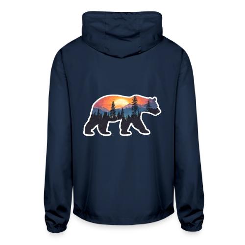 Mountain Spirit Bear - Unisex Lightweight Windbreaker Jacket