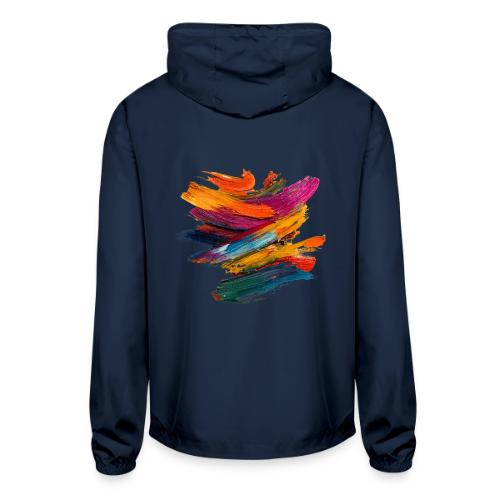 Harmony in Motion - Unisex Lightweight Windbreaker Jacket