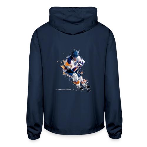 Hockey: Icy Streaks - Unisex Lightweight Windbreaker Jacket