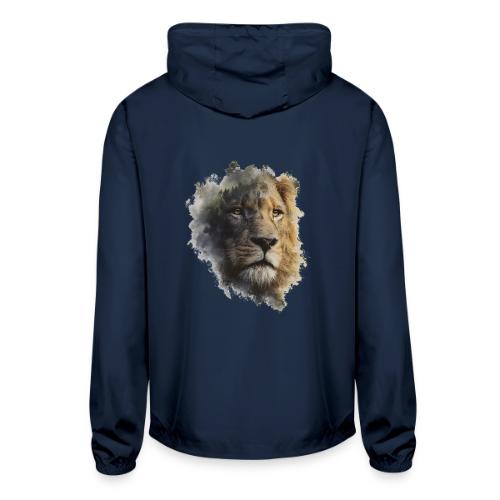 Forest-Soul Lion - Unisex Lightweight Windbreaker Jacket