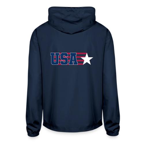 Star Stripe USA - Unisex Lightweight Windbreaker Jacket