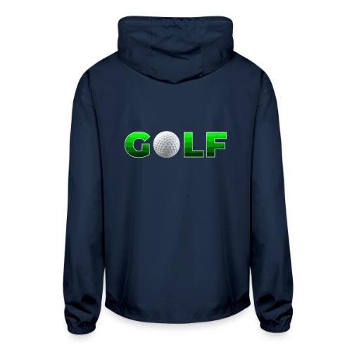 Golf Precision Wordmark - Unisex Lightweight Windbreaker Jacket