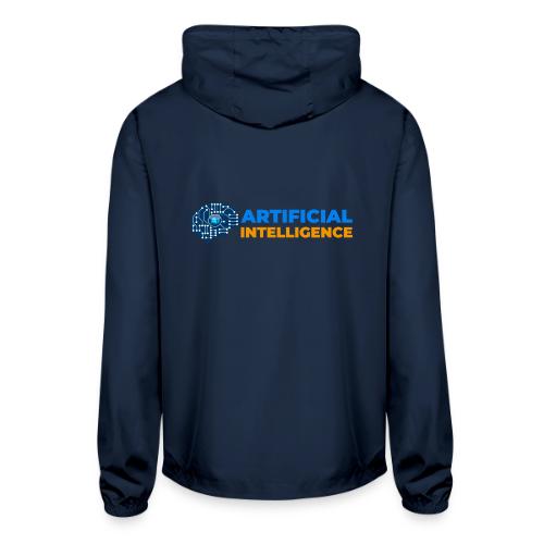 AI: Mind of the Machine - Unisex Lightweight Windbreaker Jacket