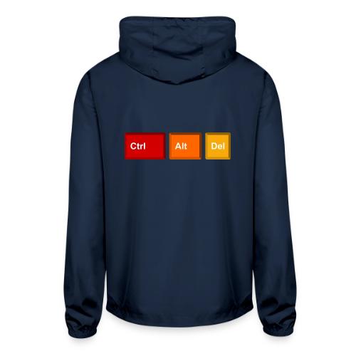 CTRL + ALT + DEL - Unisex Lightweight Windbreaker Jacket