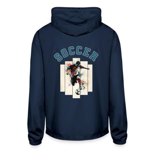 Soccer Vibes - Unisex Lightweight Windbreaker Jacket