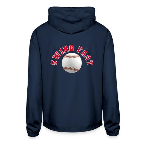 Baseball: Swing Fast Energy - Unisex Lightweight Windbreaker Jacket