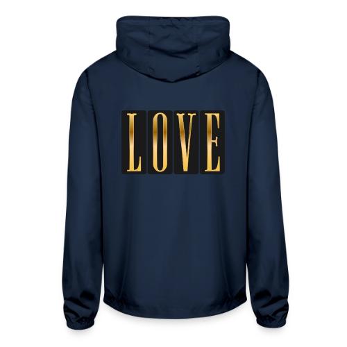 Golden Love - Unisex Lightweight Windbreaker Jacket